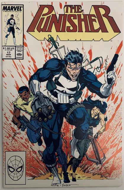 Punisher #17 (Marvel,1989) VF/NM~Kingpin