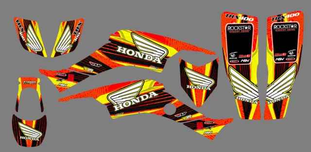 Fits Honda TRX 400 99-07 graphic kit trx400ex stickers decal kit stickers
