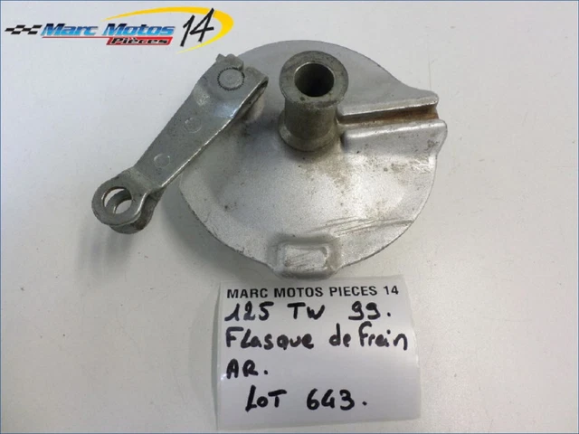 Flasque De Frein Arriere Yamaha 125 Tw  1999