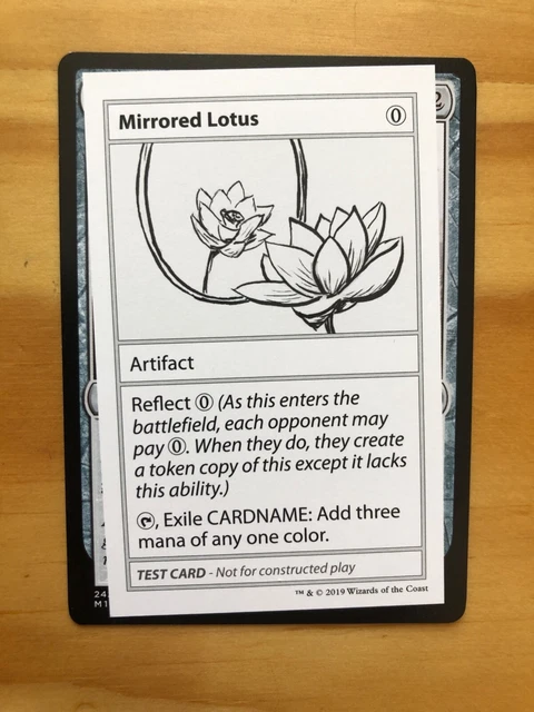 MTG MYSTERY BOOSTER Mirrored Lotus Test Card NM 23.78 - PicClick UK MTG MYSTERY BOOSTER Mirrored Lotus Test Card NM 23.78 - PicClick UK