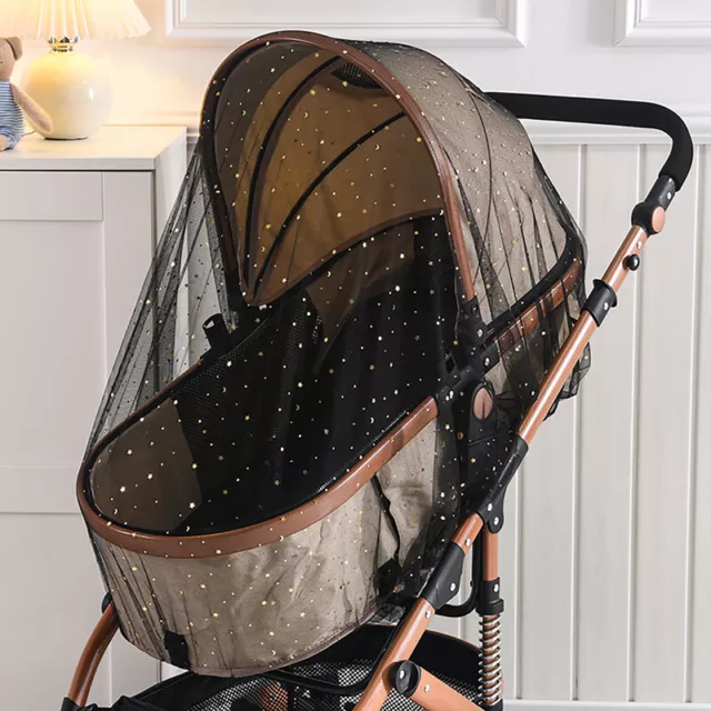 1pc Universal Pram Net Baby Sunshades Mosquito Net Buggys Insect Net Fly N7H 2