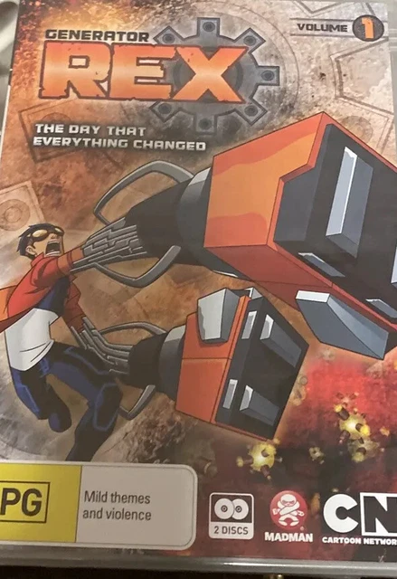 GENERATOR REX - The Day That Everything Changed : Vol 1 (DVD, 2010 ...