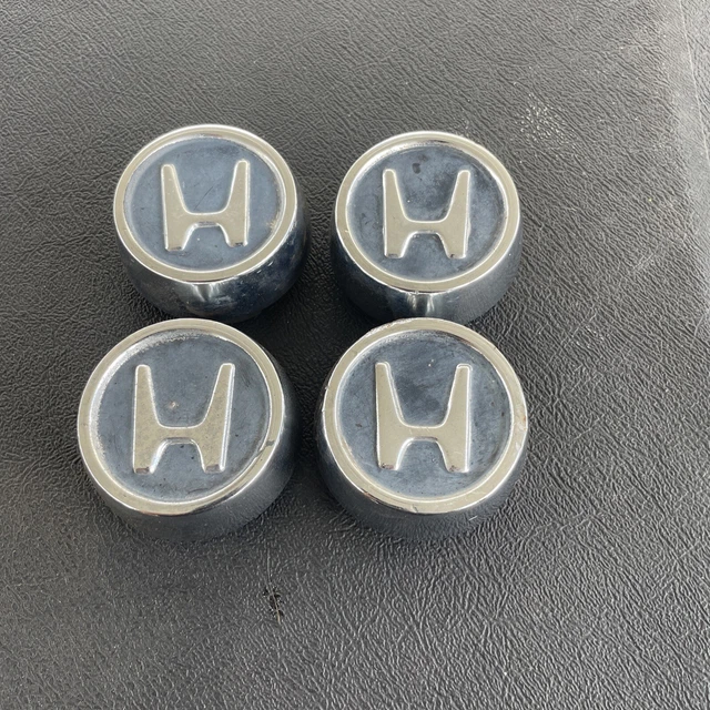 VINTAGE HONDA CIVIC CRX CENTER HUB CAP Hubcap Cover Metal 1980s 2 1/8
