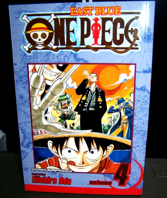 One Piece Vol. 4 (East Blue part 4 ) by Eiichiro Oda - English/VIZ Media/Shonen