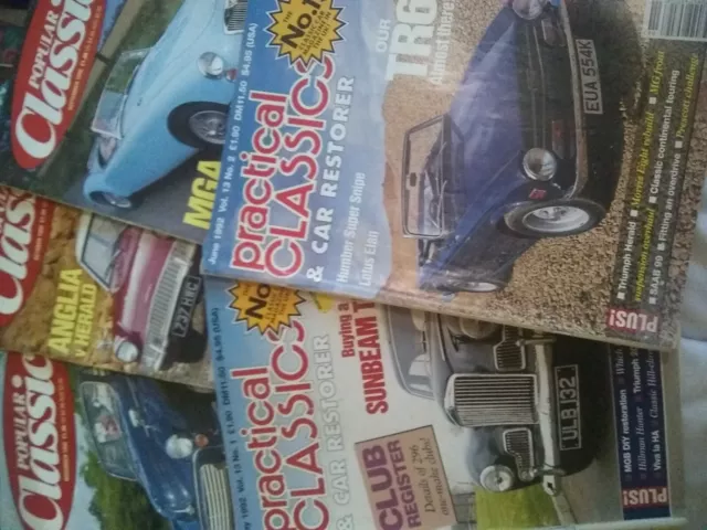 Popular Classic/Practical Classic Magazine Bundle x5