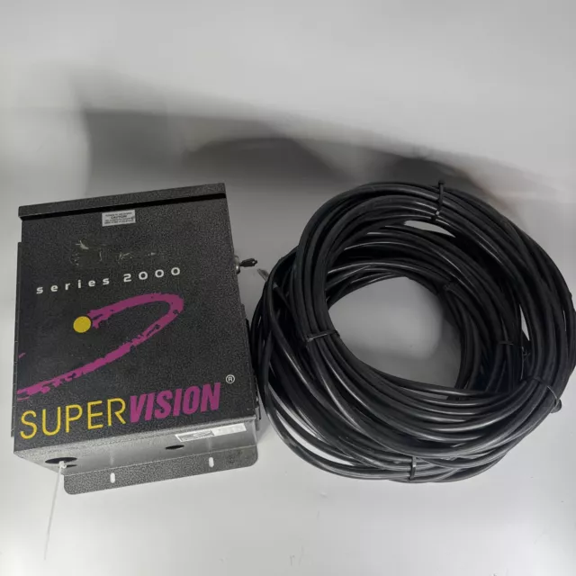 Super Vision Series 2000 120VAC/60HZ Fiber Optic Illuminator System & Cables