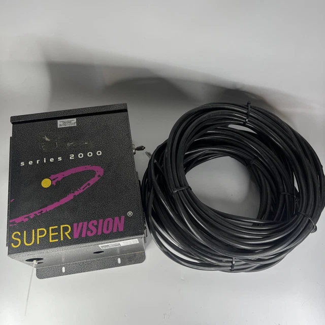 Super Vision Series 2000 120VAC/60HZ Fiber Optic Illuminator System & Cables