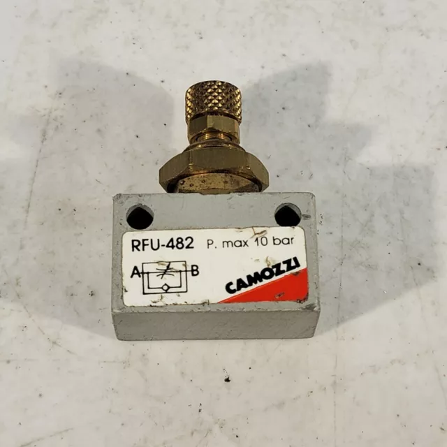Camozzi RFU 482 Inline Flow Control Valve