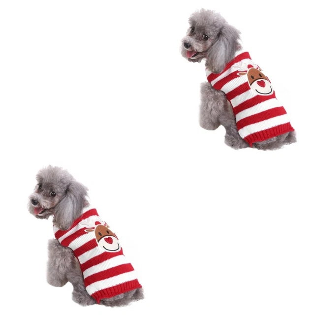 2 PCS Cappotto Da Cucciolo Invernale Divertenti Costumi Per Cani
