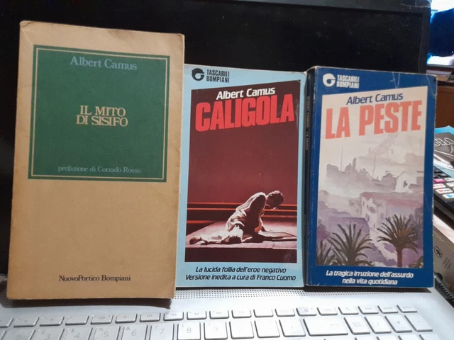 LA PESTE CALIGOLA Il Mito Di Sisifo Albert Camus Bompiani Tre Libri EUR