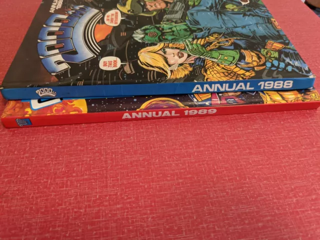 2000 AD Comic Annual - Date 1988 & 1989 - UK Fleetway Annual 2