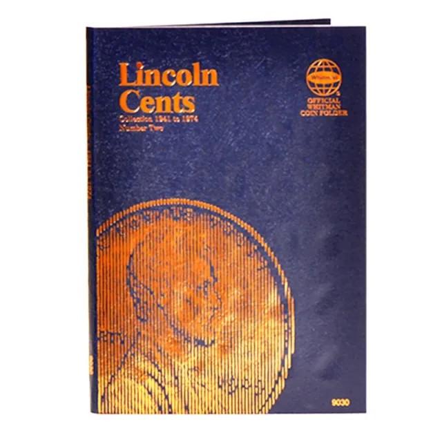 Whitman Coin Folder 9030 Lincoln Cent #2 1941-1974 Book/Album  Penny