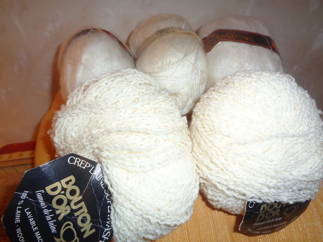 Pelotes SELENE BOUTON d'OR Calme