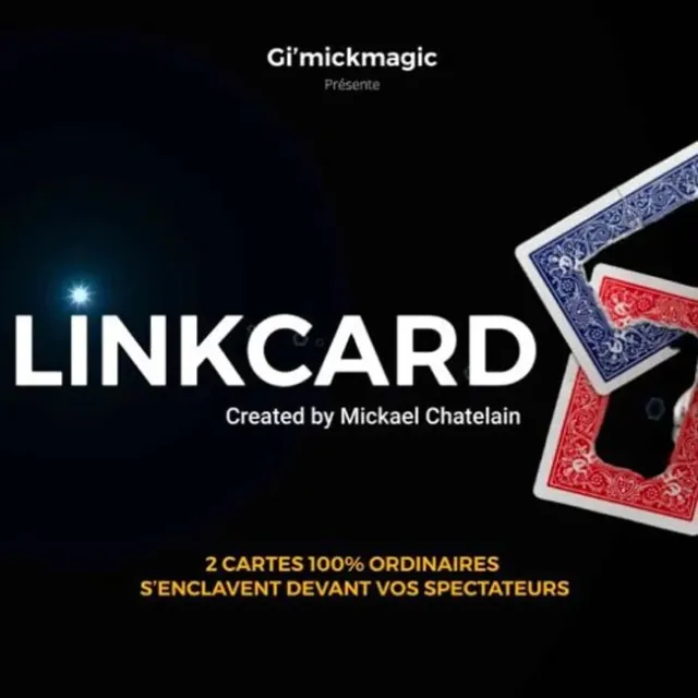 LINKCARD de Mickael Chatelain tour de magie très visuel