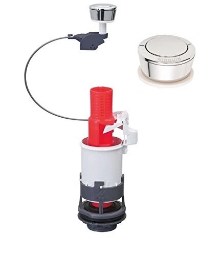 Wirquin Jollyflush Replacement Single Flush Cistern Valve Universal Fitment...