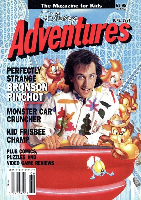 Disney Adventures Digest Vol. 1 #8 VG/FN 5.0 1991 Stock Image Low Grade