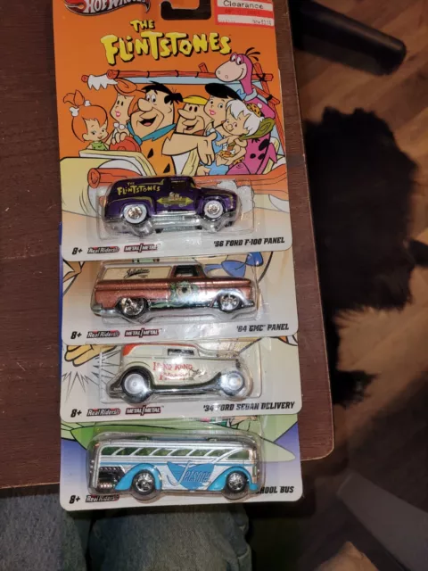 Hot Wheels  2011 POP CULTURE  HANNA-BARBERA   Lot Of 4