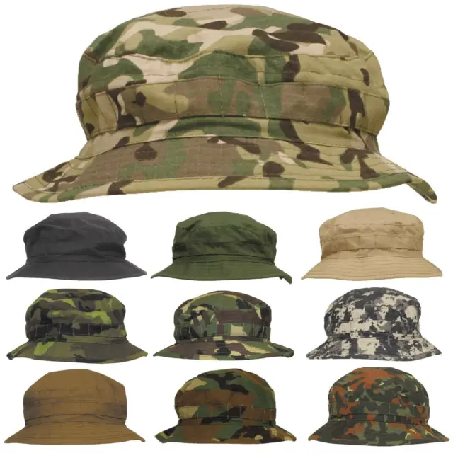 MFH Special Forces Short-Brim Ripstop Boonie Army Bush Hat Jungle Military