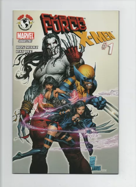 Cyber Force X-Men # 1 Top Cow Marvel Comics 2007 Marz Lee