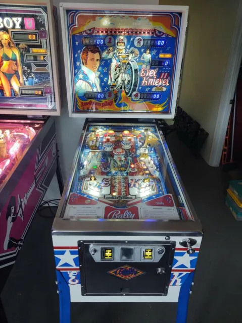 Evel Knievel (Bally) 1977 Completely Restored  LOOK BEFORE YOU BUY ANOTHER ONE.