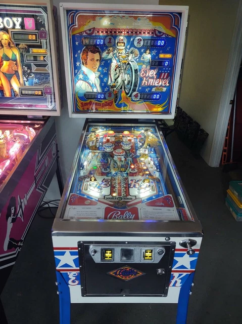 Evel Knievel (Bally) 1977 Completely Restored  LOOK BEFORE YOU BUY ANOTHER ONE.