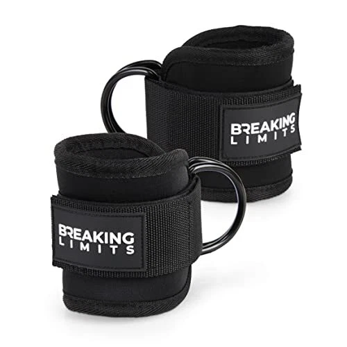 Breaking Limits Sangle Cheville Musculation Poulie - Ankle Straps - Kickback ...