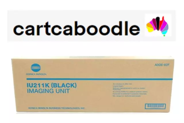 Genuine Konica Minolta IU211K Black Imaging Unit - for Bizhub C203 C253 A0DE-02F