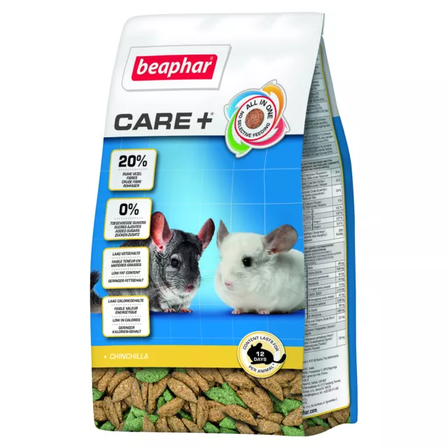 Beaphar Care + cincillà 250 g, prezzo consigliato 4,99 euro, nuovo
