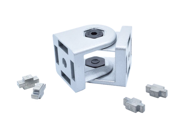 KLAK 20 Aluprofil 20x20 Nut 6 12er Set