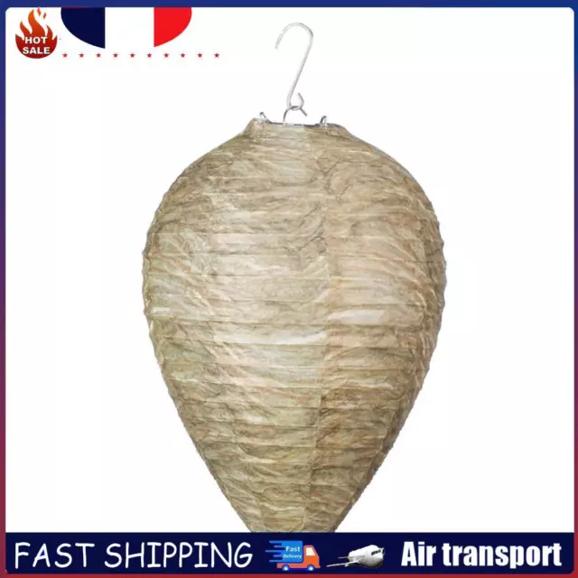 11x8.7 inch Eco Friendly Wasp Nest Decoy Repellent Hanging Wasp Deterrent FR