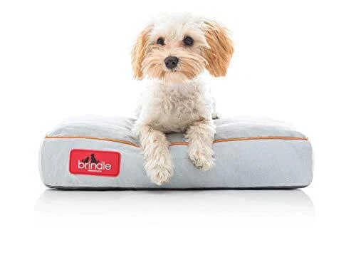Shredded Memory Foam Dog Bed with Removable Washable Cover-Plush Orthopedic P...