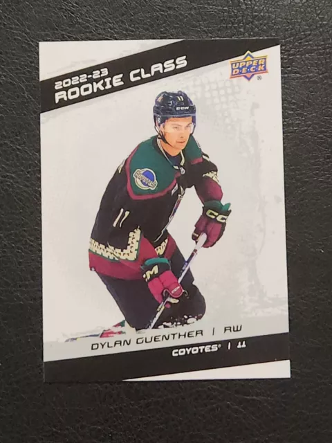 DYLAN GUENTHER ~ 2022-23 Upper Deck YOUNG GUNS #497 ~ Arizona Coyotes ~  ROOKIE