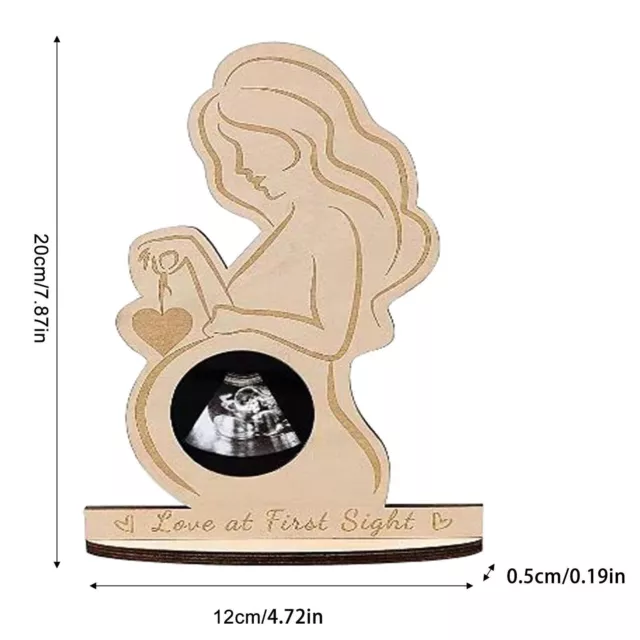 Personalised Baby ultrasound scan photo picture frame display keepsake gift New 3