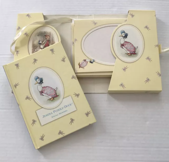 Jemima Puddle Duck Special Memory Book and Photo Card Set Beatrix Potter 2001