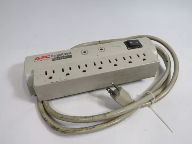 APC PER7 Surge Protector 7-Outlet 120V 15A 50/60Hz 6' Cord USED