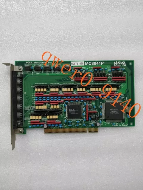 1Pcs USED NOVA MC8041P motion control card