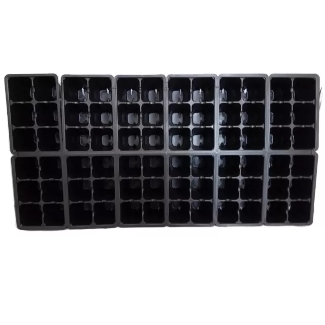 10 SHEETS Seed Starter Trays Inserts Packs - 1206 style - 720 cells 72/tray 3