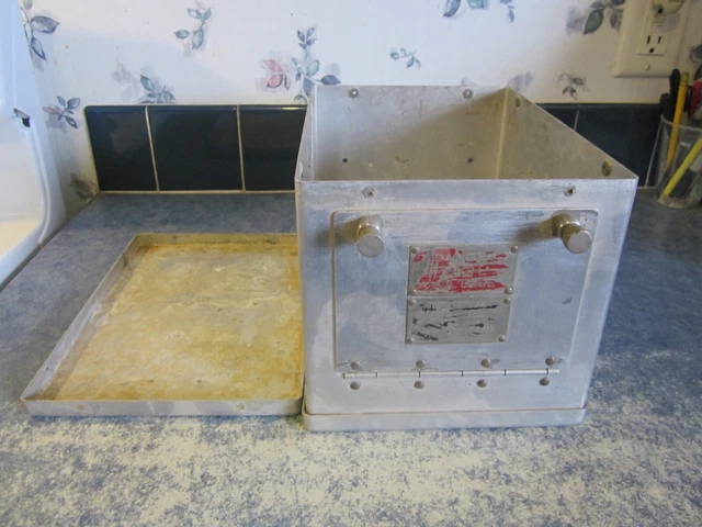 Vintage Bendix Radio Type MT 66A Electrical Antenna Unit Box  METAL BOX ONLY