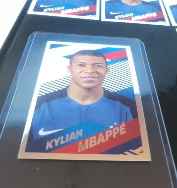 PANINI Kylian MBAPPE Rookie 2018 RARE argent silver Carrefour world cup  russia