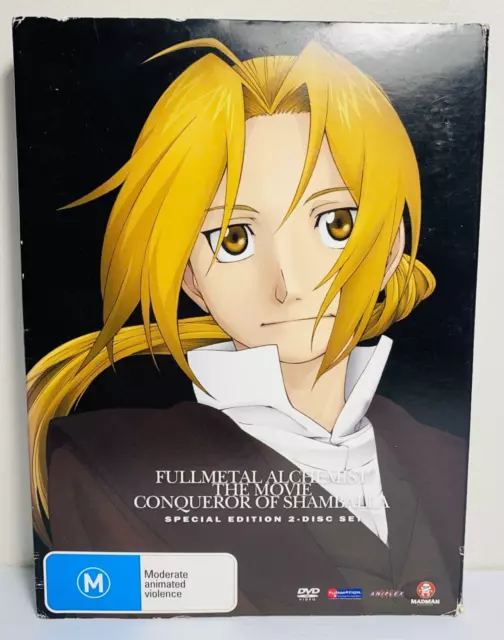 FULLMETAL ALCHEMIST THE Movie - Conqueror of Shamballa (Blu-ray 2005 Anime)  $100.00 - PicClick AU