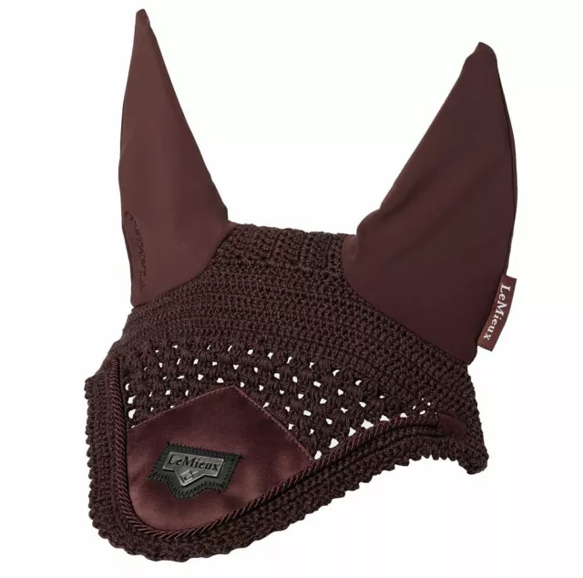 LeMieux Loire Satin Fly Hood - Rioja