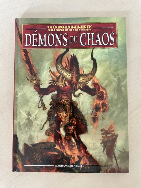 WARHAMMER 40000 - Codex - Démons du Chaos - 2007 - W40K EUR 12,50 - FR