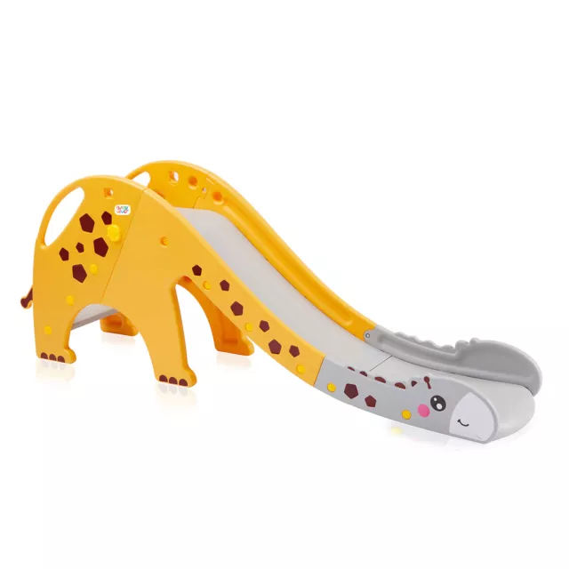 Baby Vivo Toboggan Aire de Jeux Enfants Extérieur et à lIntérieur Jardin Jouets