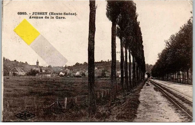 Carte Postale Ancienne CPA 70 – Jussey, Le Grand Pont & Route De La Gare – Vintage
