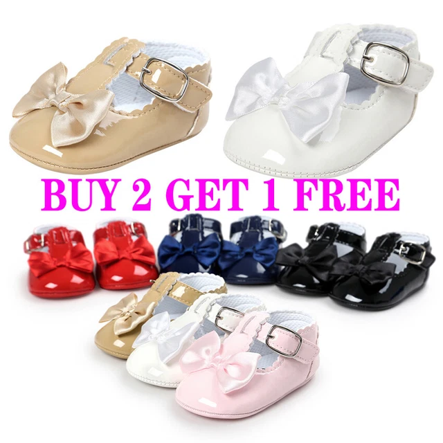 Scarpe principessa Pram neonata a 18 m bambina scarpe neonato scarpe Mary Jane