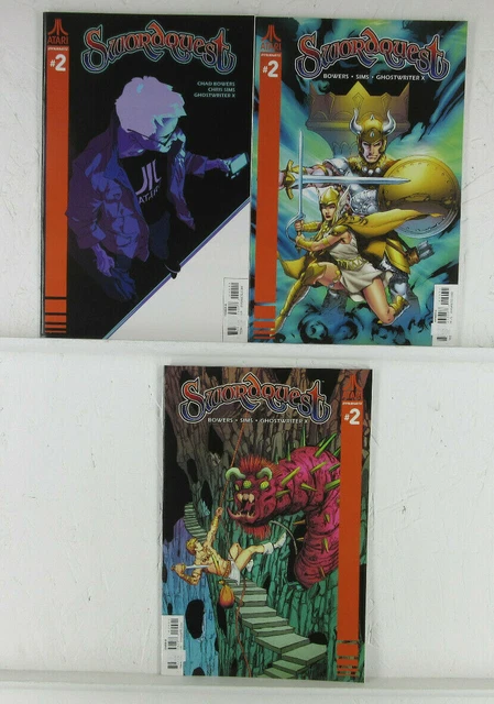 SWORDQUEST #2 * Atari Dynamite Comics Lot  * 2017 - Variant Covers