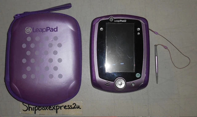 Leapfrog Leappad 2 Explorer Learning System With Stylus Case 2 Cartridge Games