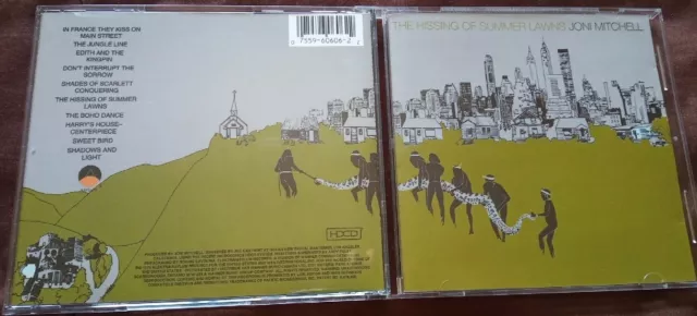 JONI MITCHELL - The Hissing of Summer Lawns - Asylum Canada CD  (HDCD)