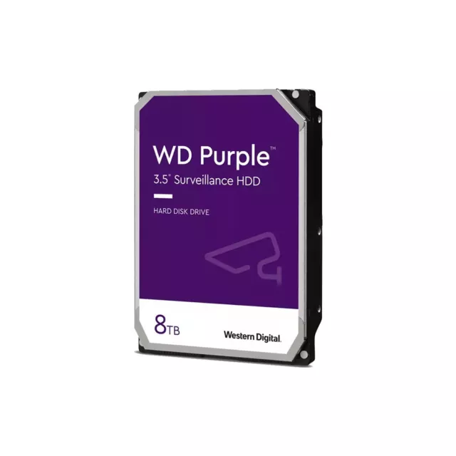 Western Digital Purple 8Tb 6G 3.5Inch Sata Surveillance Hdd	- Wd82Purx