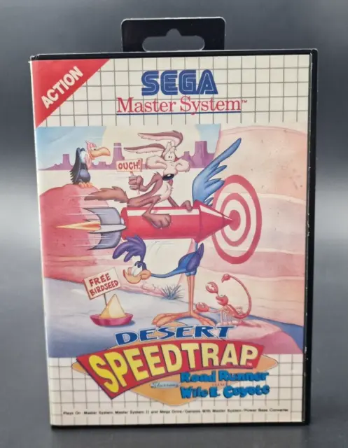 Desert Speedtrap - SEGA Master System MS - Complet - PAL - Bon Etat